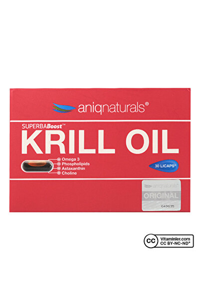 Aniqnaturals Superba Krill Oil 30 Kapsül