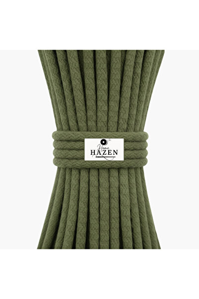 Hazen Home Kordon İp Pamuklu 6-7 mm 1 Kg (45-50 Metre) İp Sepet Supla Çanta -...