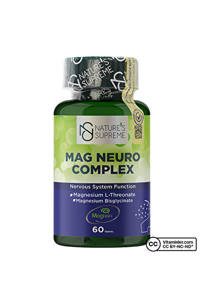 Nature's Supreme Mag Neuro Complex (Magnesium L-Threonate) 60 Tablet