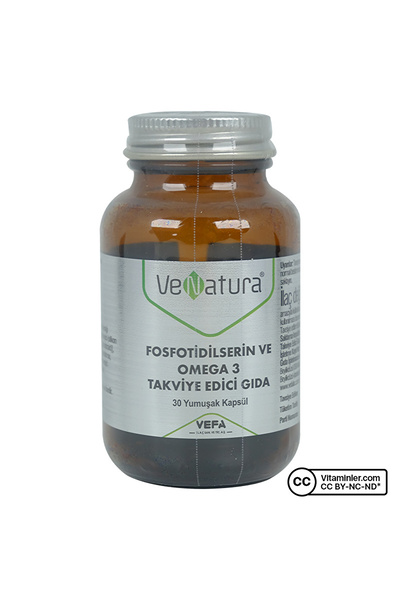 VeNatura Fosfotidilserin ve Omega 3 30 Kapsül