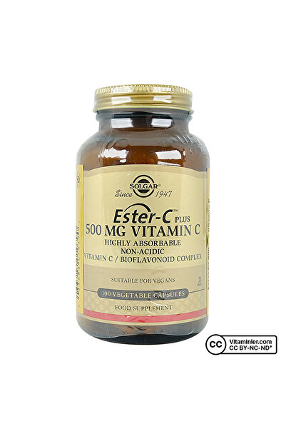 Solgar Ester-C Plus 500 Mg 100 Kapsül