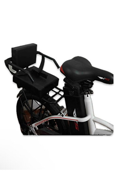 RKS Elektrikli Bisiklet Yan Korumalı Emniyet Kemerli Deri Arka Yolcu Koltuk, ...
