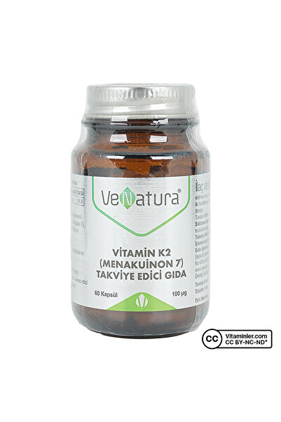 VeNatura Vitamin K2 (Menakuinon 7) 100mcg 60 Kapsül