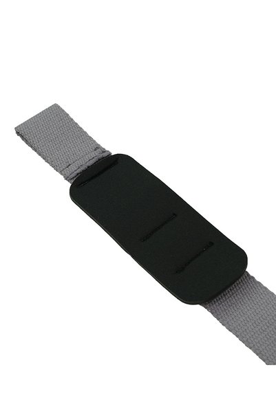 MUSCLECLOTH Padded Lifting Straps Gray