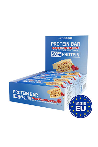 Supplementler %50 Protein Bar 50 Gr 20 Adet