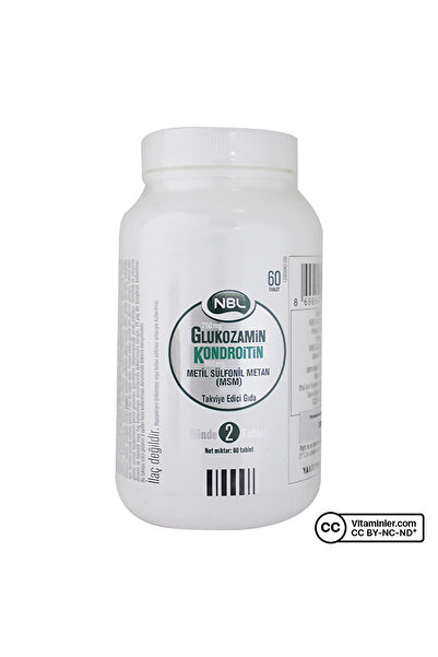 Nobel NBL Glukozamin Kondroitin MSM 60 Tablet