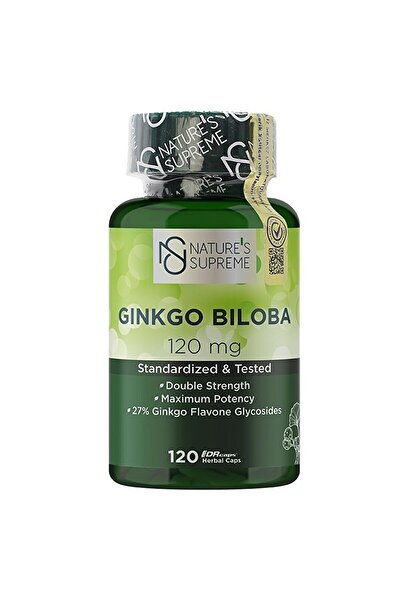 Nature's Supreme Ginkgo Biloba 120 Mg 120 Kapsül
