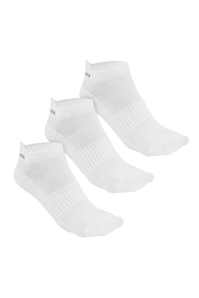 MUSCLECLOTH Low Cut Çorap 3'lü Paket Beyaz