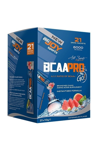 Bigjoy Sports BCAAPro الذهاب! 4:1:1 - البطيخ 21*10 جرام من الأحماض الأمينية (...