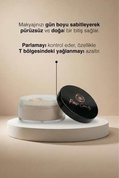 Rose Candy Setting Powder |   Makeup Setting Powder |   Mattifying Pore Concealer |   Transparent
