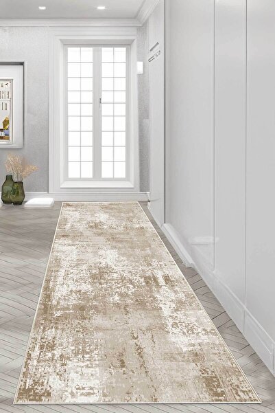 Decomia Home Dijital Kaymaz Yıkanabilir Vizon Salon Halısı Mutfak Halısı Hol ...