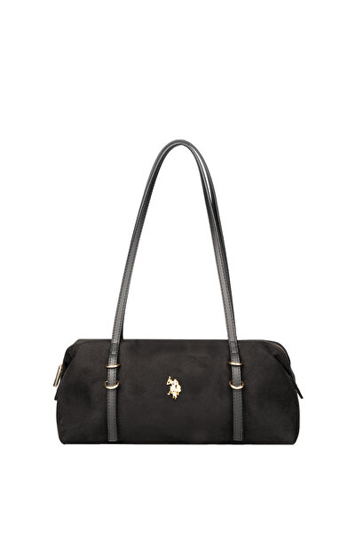U.S. Polo Assn. حقيبة كتف نسائية سوداء US26311