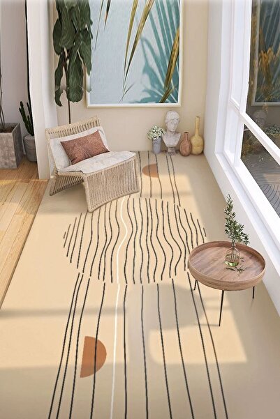 Decomia Home Covor digital anti-alunecare, rezistent la pete, lavabil, covor ...