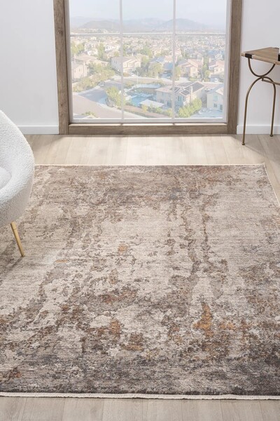Neşem Halı Boutique SEYRANHALI ASIR - 0251 - GRİ MODERN Desenlere Sahip Özel ...