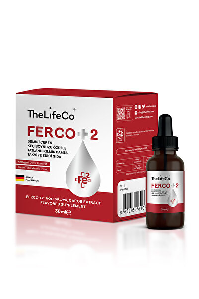 The LifeCo Ferco 2 Değerlikli Demir Damlası 30 ml