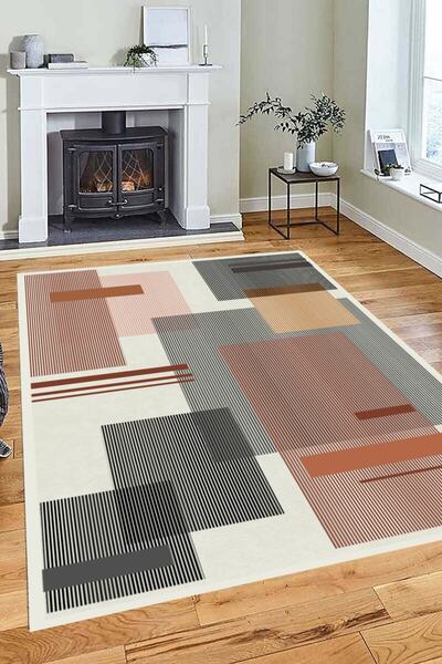 Decomia Home الرقمية المضادة للانزلاق قابل للغسل شعرية نموذج سجادة غرفة معيشة...