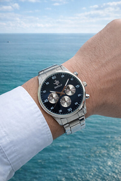 S.POLO ساعة يد رجالية للموسم الجديد + سوار