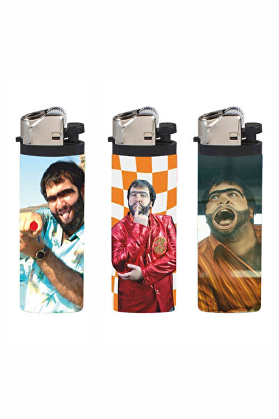 SARANG Çakmak 3'lü Recep Ivedik Baskılı Klasik Çakmak