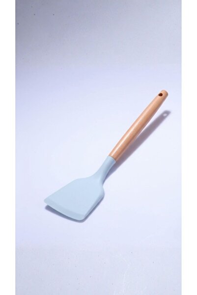 es home collection Bambu Silikon Spatula (Turkuaz)