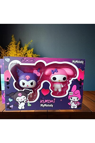 Genel Markalar my melody, kuromi 2 li kaliteli figür