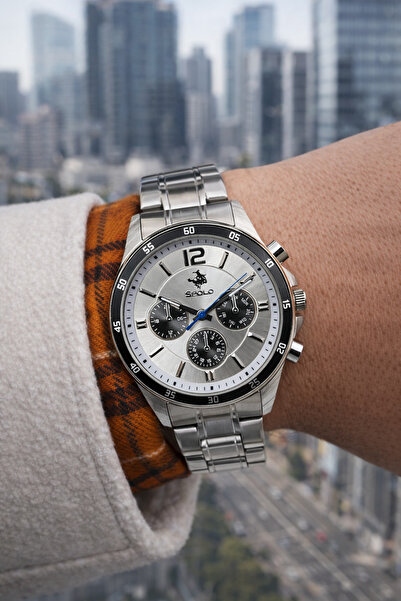 S.POLO New Sports Model Men's Watch Bracelet with Gift B