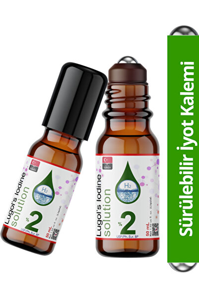 Dolar Kimya İyot Kafesi İçin Lügol %2 | 50 mL (Sürülebilir Roll-On Başlıklı C...