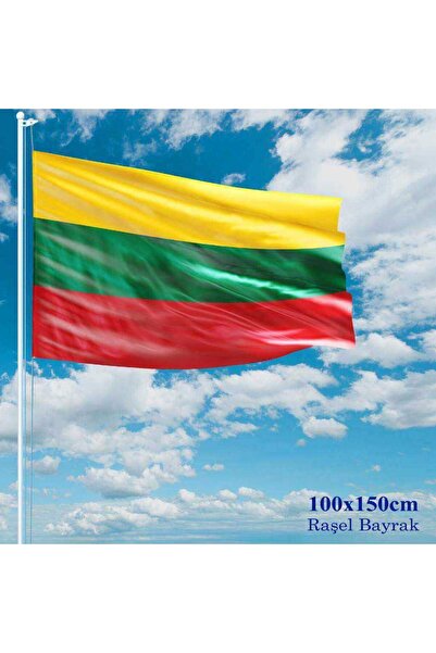 Genel Markalar Litvanya Bayrağı - 100x150 cm (1 metre x 1,5 metre) - Raşel Kumaş