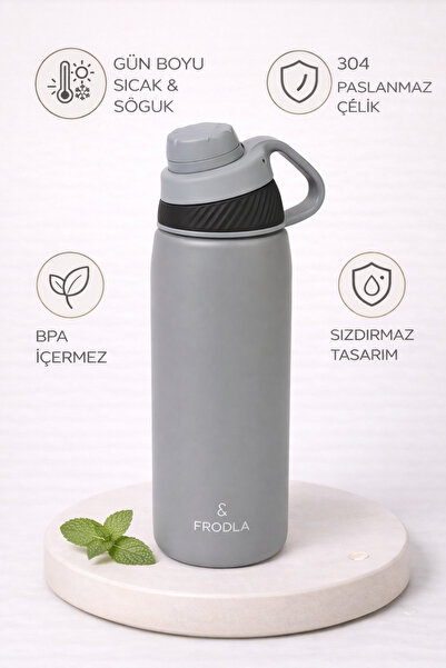 Sowo Home Çelik Suluk ,Termos, Matara 600ml
