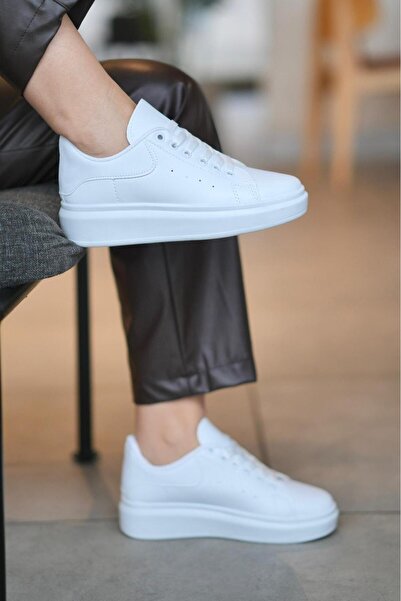 SOLAZER Tenis casual alb pentru femei SLZ03