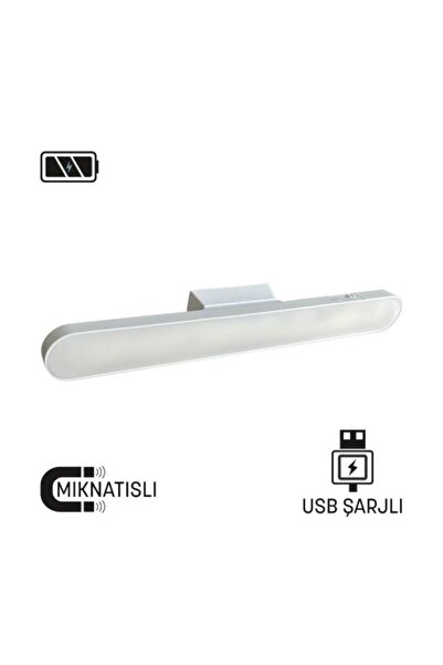 GARRA Martı Mıknatıslı Şarjlı Led Işık Micro Usb Şarjlı Kablosuz Led Lamba 3 Farklı Işık Led Aplik KML120