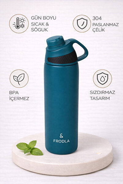 Sowo Home Çelik Suluk ,Termos, Matara 600ml