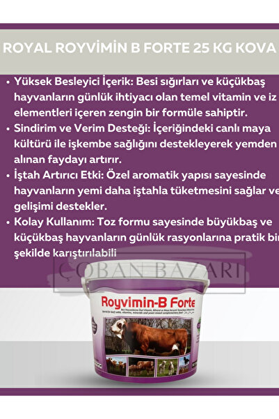 Royal Royvimin-b Forte 25 kg
