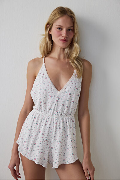 Penti Body Teddy Ecru Pointel