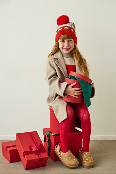 Penti Girl's Pretty Infinite Ribbon Pantyhose