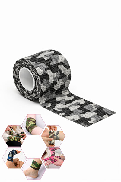 Boldy Bandaj Camo Koban - Bandaj autoadeziv - Bandaj Coban - Bandaj elastic 5...