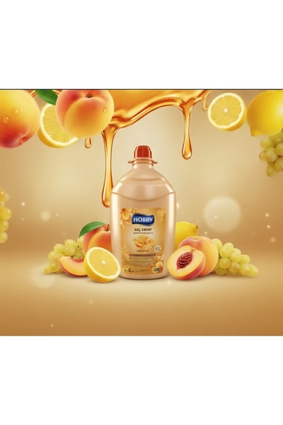 Hobby SAÇ KREMİ 3 LT 2'Lİ - Vitaminli, Keratinli, Parlaklık ve %0 Paraben