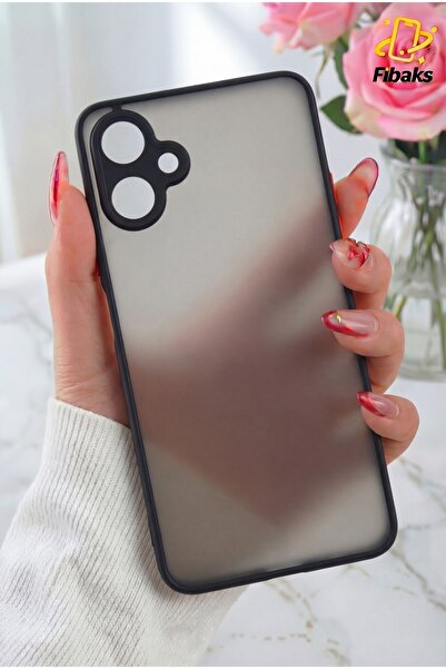 Fibaks Samsung Galaxy A06 Kılıf Mat Parmak Izi Yapmaz Kamera Korumalı Renkli ...