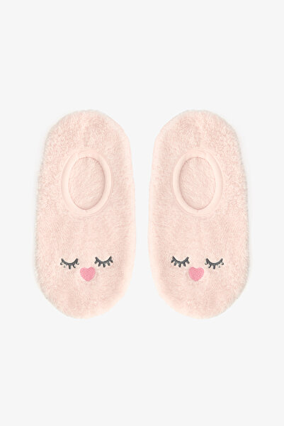 Penti Hellrosa Sleepy gestreiftes besticktes Hausgarn