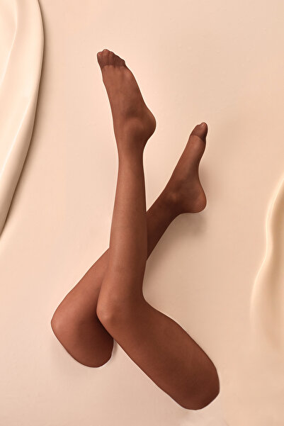 Penti Cremefarbene Kult-Socken