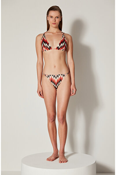 Penti Mehrfarbiges Lanvin Triangle Bikini-Set – Özgür Masur Collection