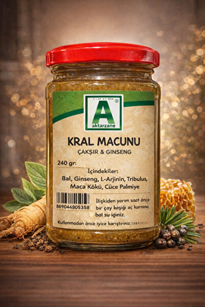 Aktarzane Kral Macun Ginseng 240 gr. 100 Saat Etkili