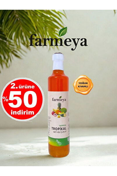 farmeya Tropikal Meyve Özü 700gr - Tropikal Meyveli Şurup