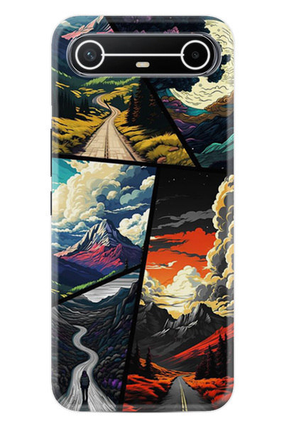 TECNO Spark Slim (KM9) Kılıf Boutique Baskılı Resimli Manzaralar Pcode -089