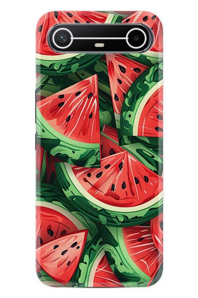 TECNO Spark Slim (KM9) Kılıf Boutique Baskılı Resimli Karpuz Pcode -002