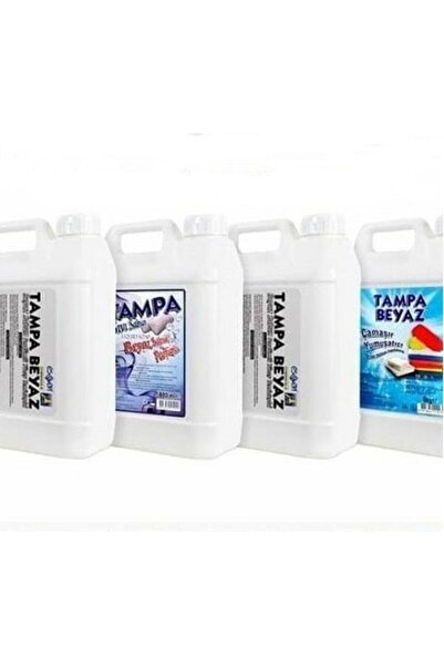 TAMPA Beyaz Sabun Kokulu 5 lt 2 Adet Yüzey Temizleyici 5 lt Yumuşatıcı Ve El ...