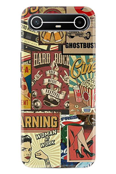 TECNO Spark Slim (KM9) Kılıf Boutique Baskılı Resimli Festival Pcode -053