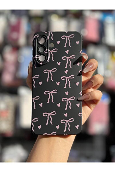 CaseKİdükkan Samsung Galaxy A36 Compatible Camera Protected Silicone Velvet I...