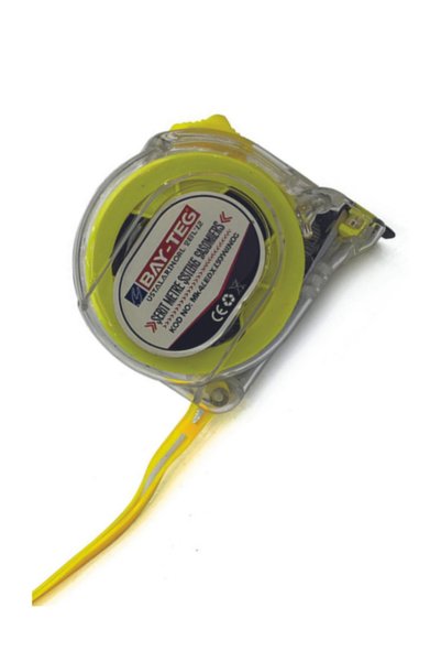 Baytec BAY-TEC ŞERİT METRE ŞEFFAF 3x16mm