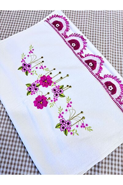 Dantelux إبرة مطرزة يدويا المخملية 50X90 سم منشفة اليد منشفة المهر