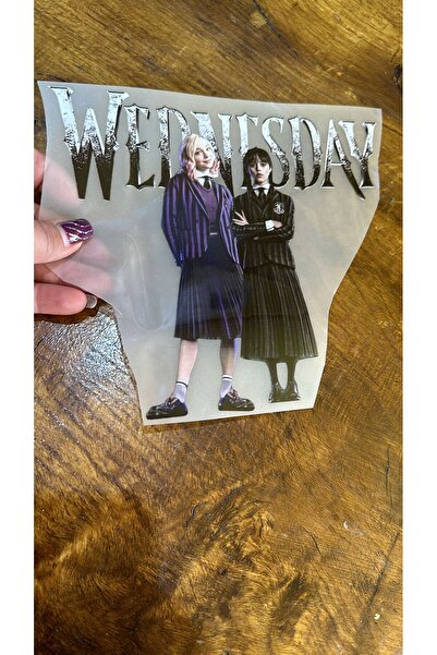 Gönülden Tasarım Imprimare prin transfer Wendesday care se lipsește cu călcat...